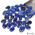 1500 Cts Natural Blue Lapis Lazuli Mix Cabochon Loose Gemstones Wholesale Lot
