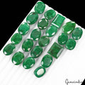 Certified 500 Cts/2 Pcs Natural Green Emerald Mix Cut Loose Gems Lot For Jewelry