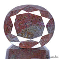 3680 Cts Natural Untreated Bi-Color Ruby Kyanite Oval Earth mined Loose Huge Gem