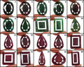 2900 Ct Natural Green Emerald Ruby Mix Faceted Earth Mined Huge Gems Lot 20 Pcs