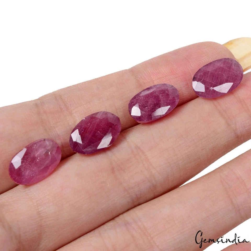 20.60 Ct Natural Mozambique Pink Ruby Oval Cut 12x8mm Loose Ring Size Gemstones