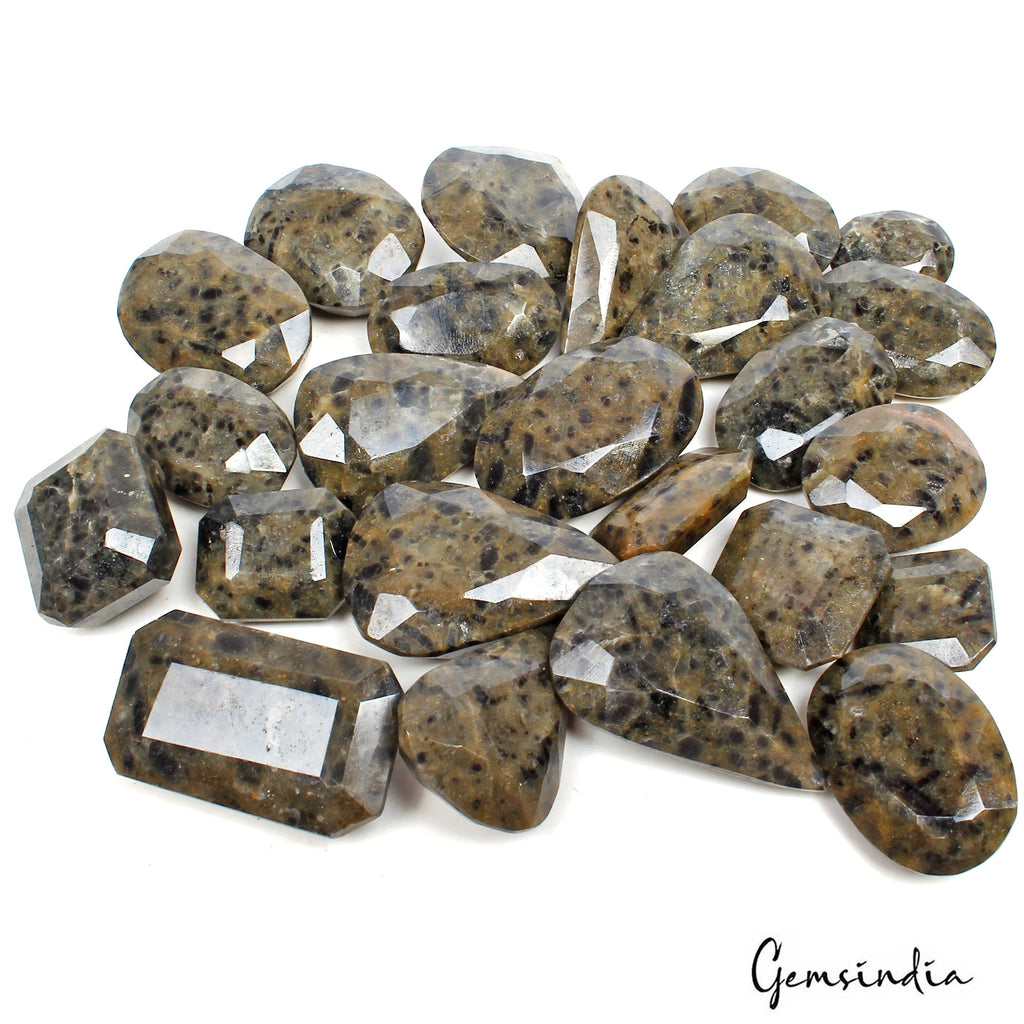1550 Ct/24 Pcs Natural Untreated Leopard Pattern Sapphire Mix Cut Loose Gems Lot