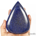 Museum Size 2700 Cts Natural Gold Pyrite Blue Lapis Lazuli Pear Loose Huge Gem