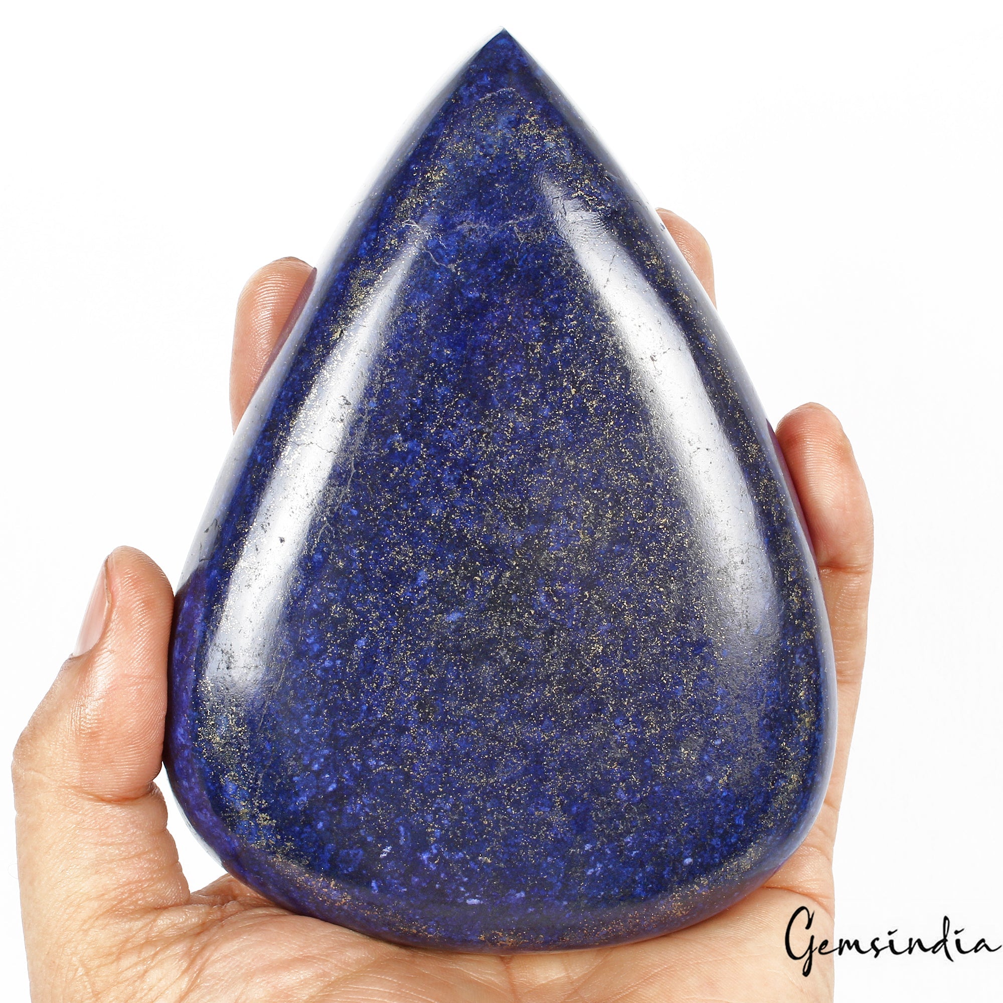 Museum Size 2700 Cts Natural Gold Pyrite Blue Lapis Lazuli Pear Loose Huge Gem
