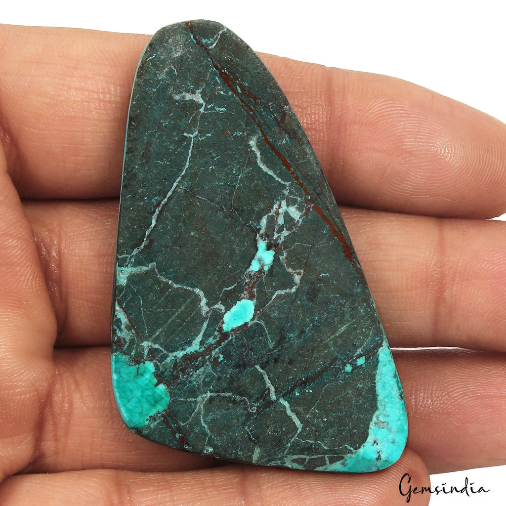 106.50 Ct Natural Arizona Blue Turquoise Fancy Cab Loose Gems From United State
