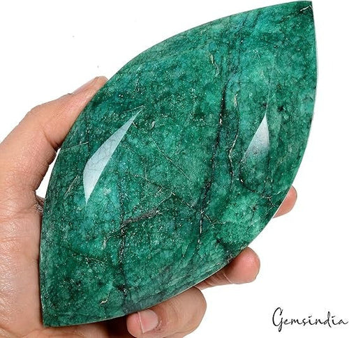1.16 Ct Natural Emerald Marquise Faceted Earth Mined Huge Gems From Brazil NM