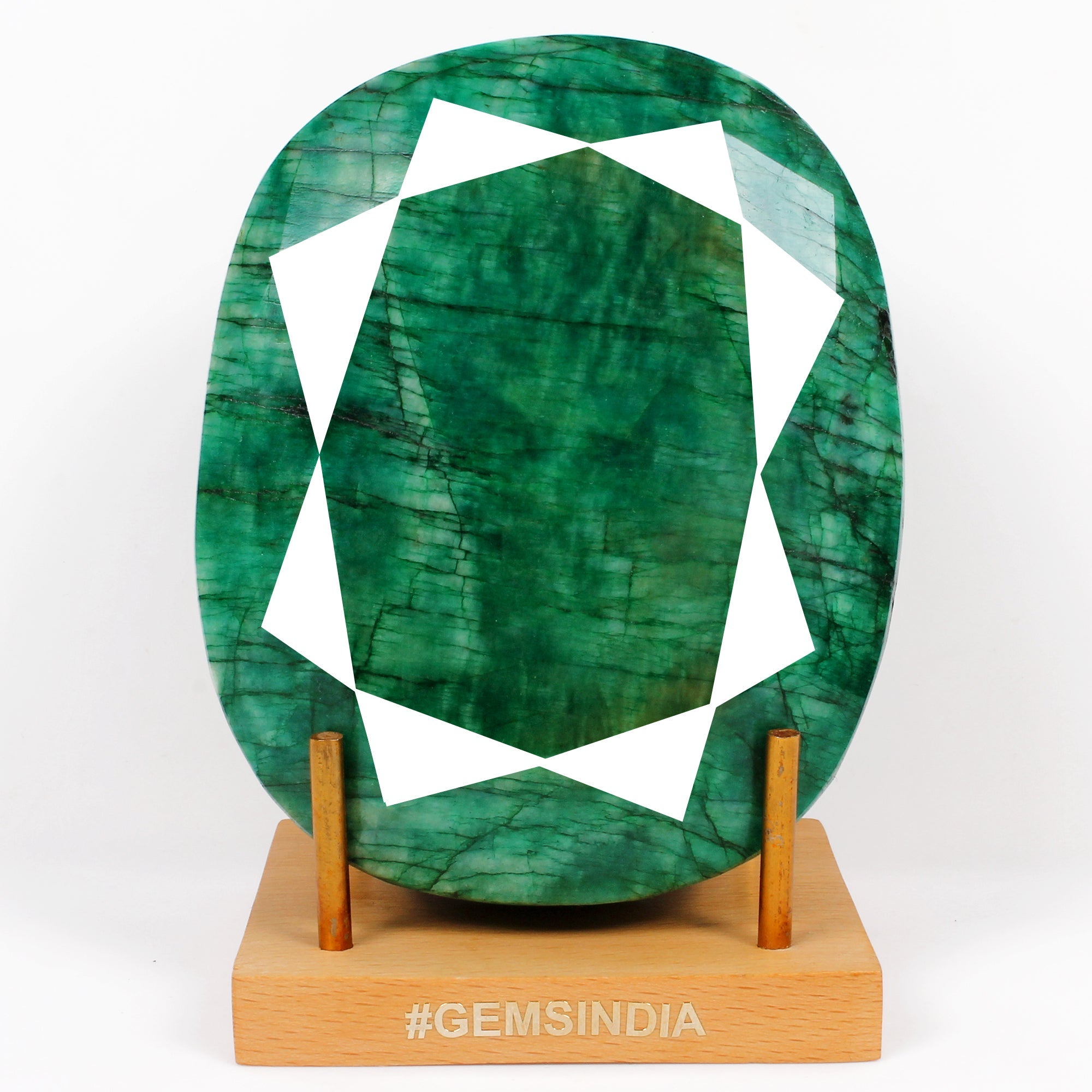 Fabulous Big Green Emerald Earth mined 4625 Ct Natural Huge Loose Certified Gem