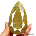 1430 Cts Natural Untreated Yellow Beryl Pear Faceted Earth Mined Huge Loose Gem