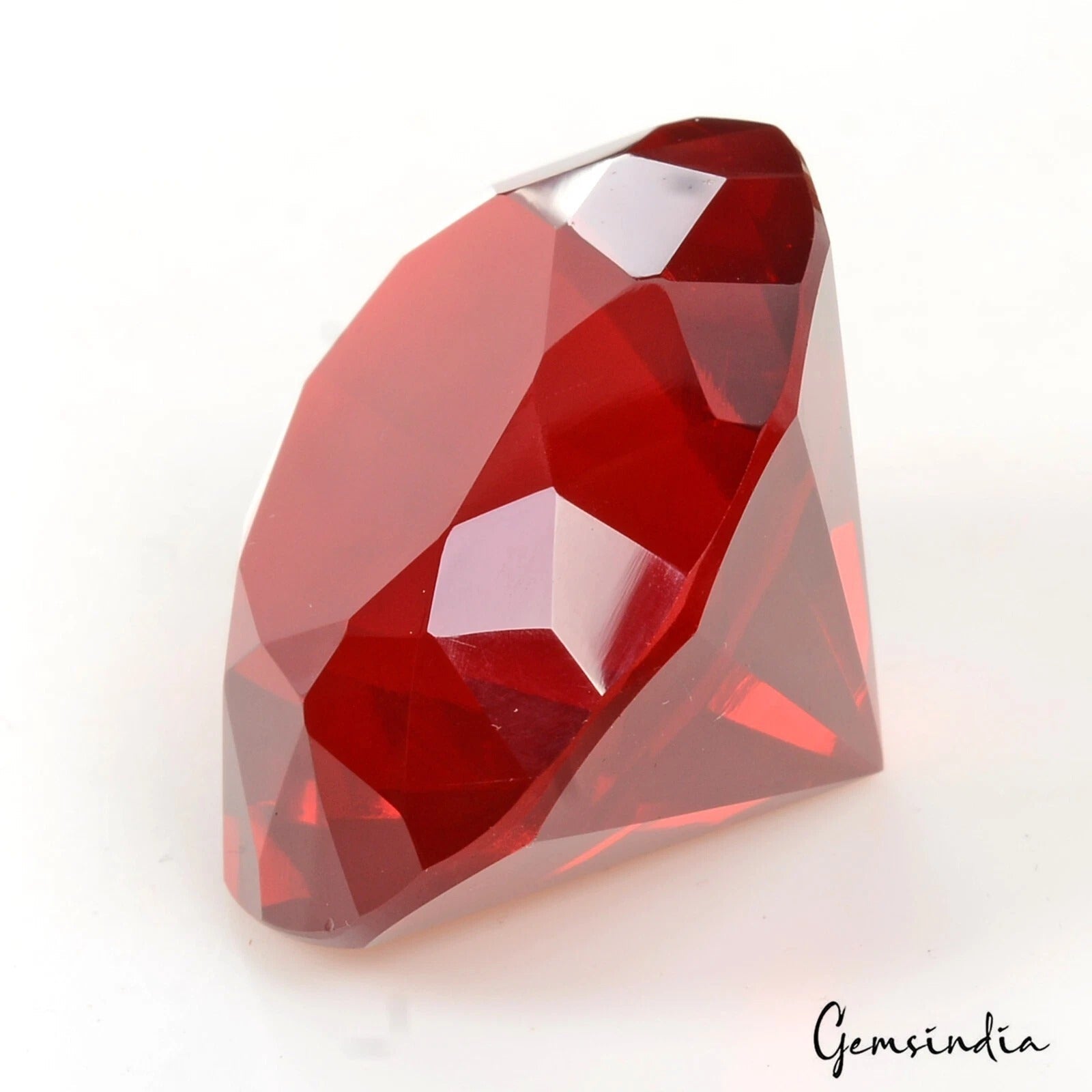 158.65 Cts Hydro Pigeon Blood Red Ruby Uneven Round Eye Catching Gem For Pendant