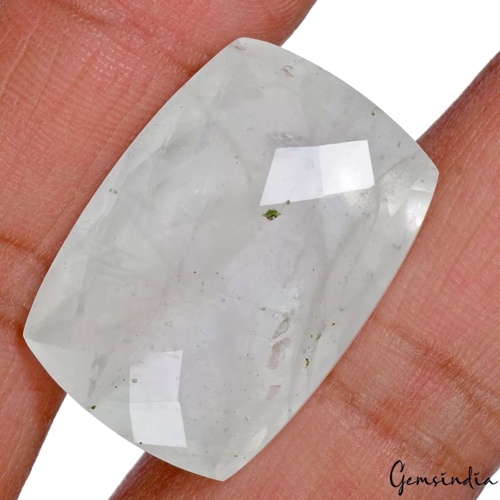 Aquamarine Loose Gemstone, Untreated — 28x20x13 mm, 50.20 Ct, Brazil