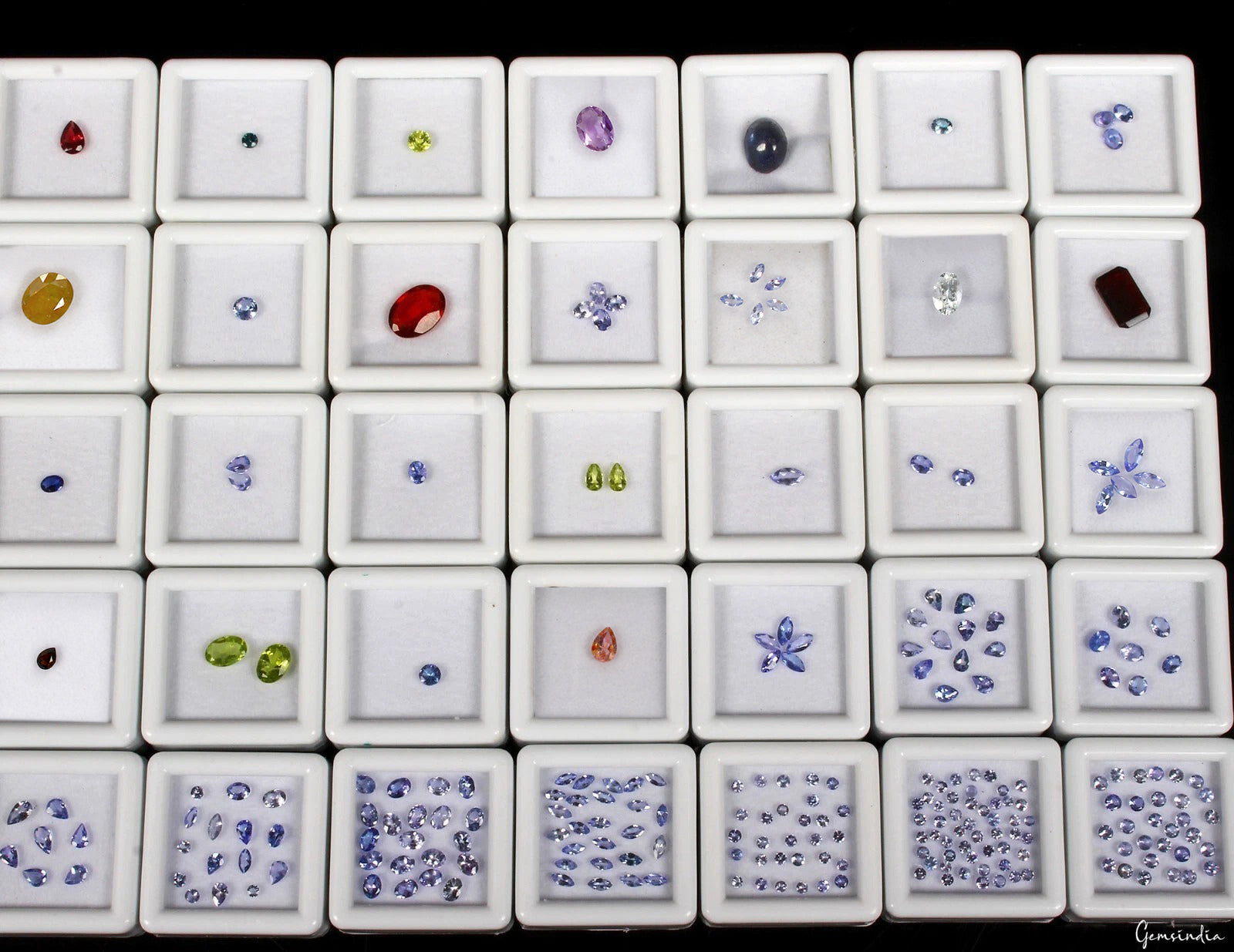 421 Pcs Estate Genuine Semi Precious Loose Mix Cut Multi Gemstone Lot Collection
