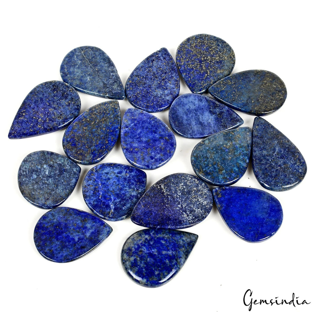 Lapis Lazuli Beaded Strand, Blue — 28mm to 39mm, 770 Ct
