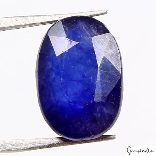 7.20 Cts Flawless Natural Royal Blue Ceylon Sapphire Oval Faceted Loose Gemstone