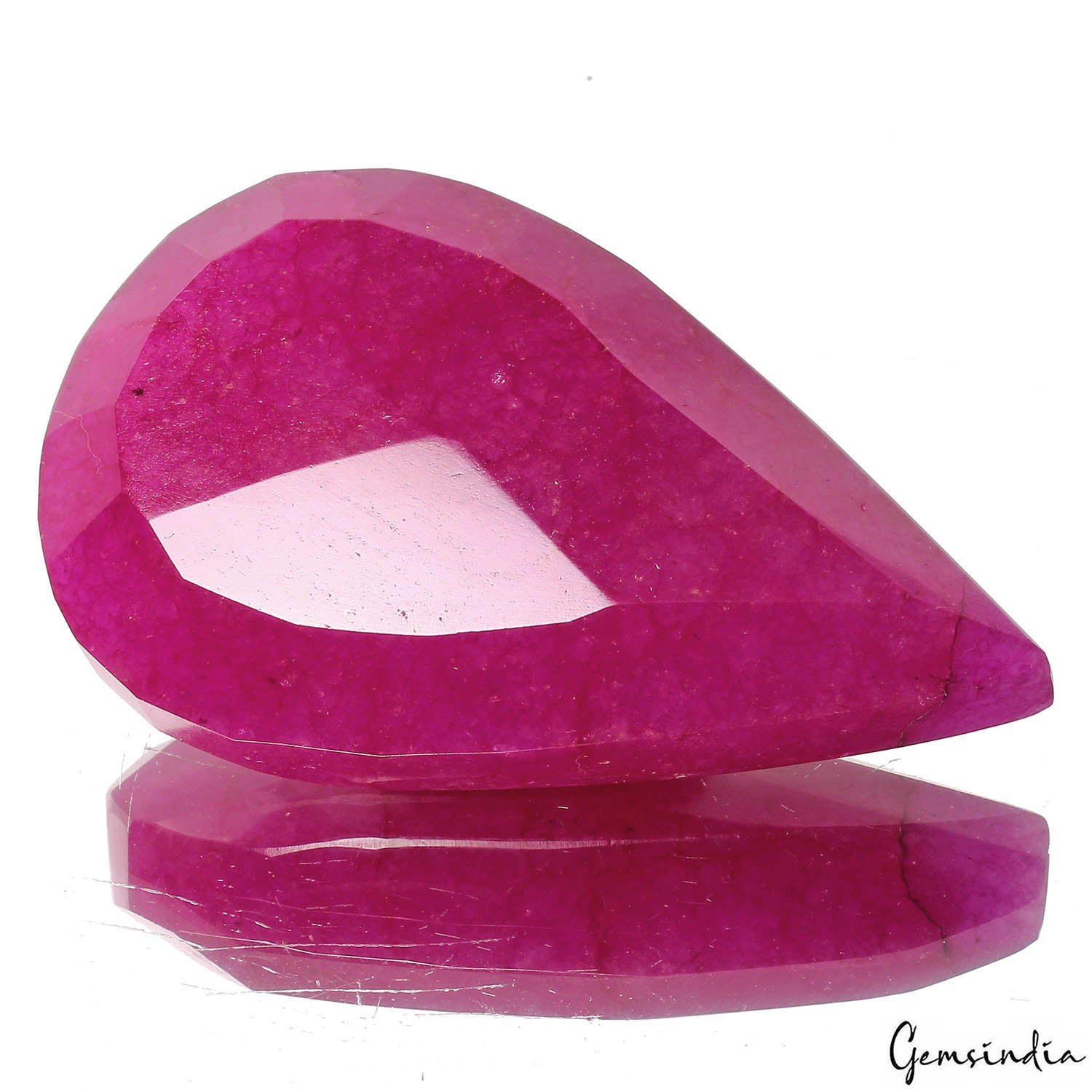 720 Ct Natural Lovely Pink Red Quartz Huge Loose Madagascar Pear Faceted Cut Gem