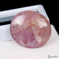 38.60 Ct Untreated Star Ruby Pink Oval Cabochon Loose Huge Certified Gemstone