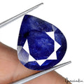 Ceylon Sapphire Loose Gemstone, Pear Cut, Heated — 20 x 17 x 6mm, 21.40 Ct, Sri Lanka