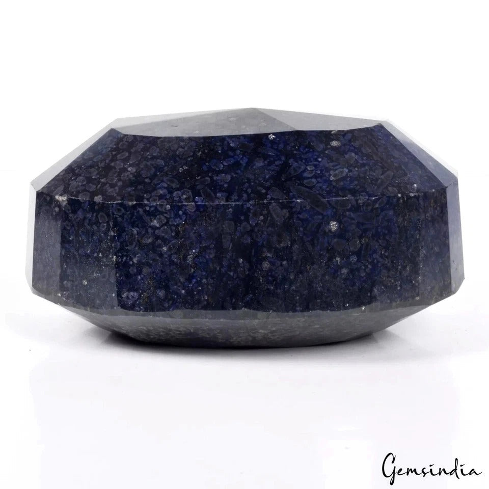 Large 4340 Ct Natural Blue Sapphire Huge Oval Cut 104x75mm Display Specimen