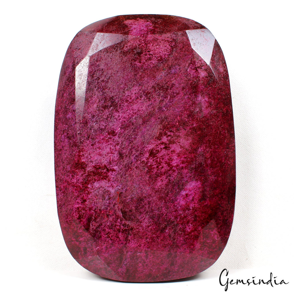 5.7 Kilo Natural Red Ruby Oval Faceted Cut Earth mined Huge Madagascar Gemstone