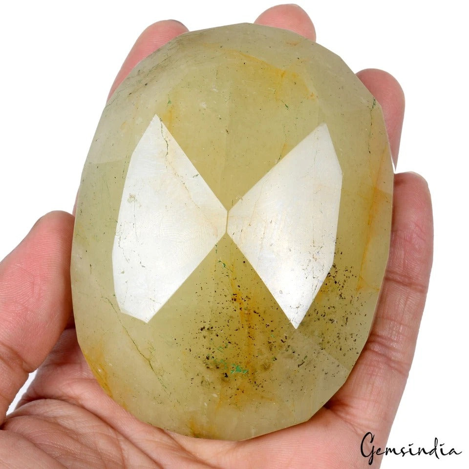 Beryl Loose Gemstone, Untreated — 89x68x45mm, 2280 Ct, Brazil