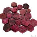 7500 Ct Uncut Raw Rough Natural Red Mozambique Ruby 32-57mm Lot Loose Gemstones