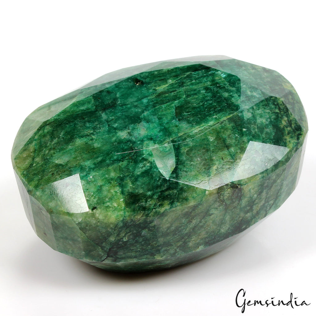 3250 Cts Natural Green Emerald Oval Cut Huge Earth Mined Museum Size Gemstone