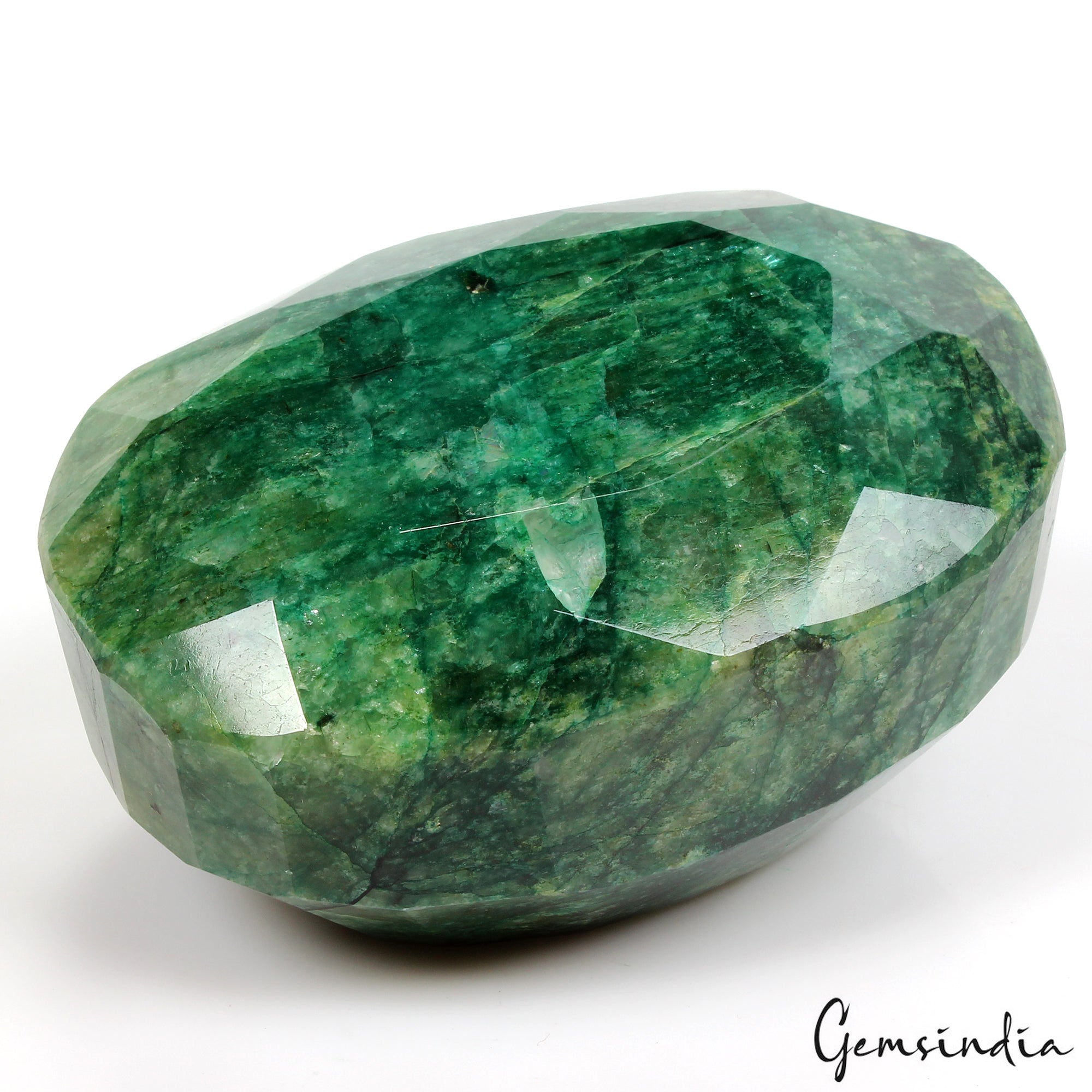 3250 Cts Natural Green Emerald Oval Cut Huge Earth Mined Museum Size Gemstone