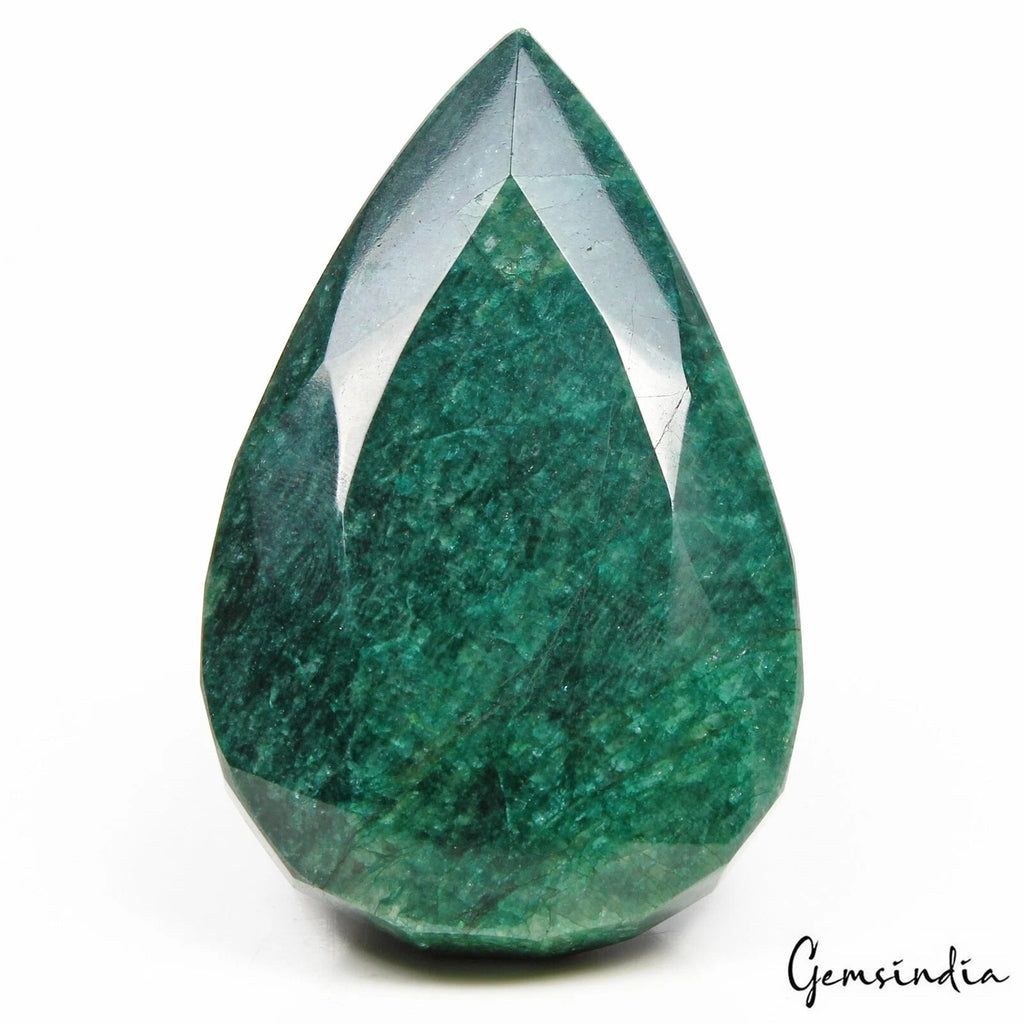 530 Ct Natural Huge Green Emerald Certified Earth-Mined Museum Grade Gemstone