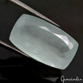 11.20 Ct Natural Untreated Blue Aquamarine Cushion Faceted Loose Brazil Gemstone