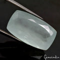 Aquamarine Loose Gemstone, Untreated, Blue — 18 x 10 x 6mm, 11.20 Ct, Brazil