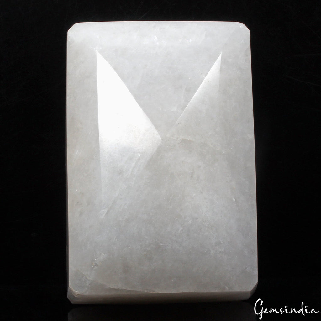 Big Natural Crystal White Quartz 2.00 Kilo Rare Huge Gemstone from Madagascar