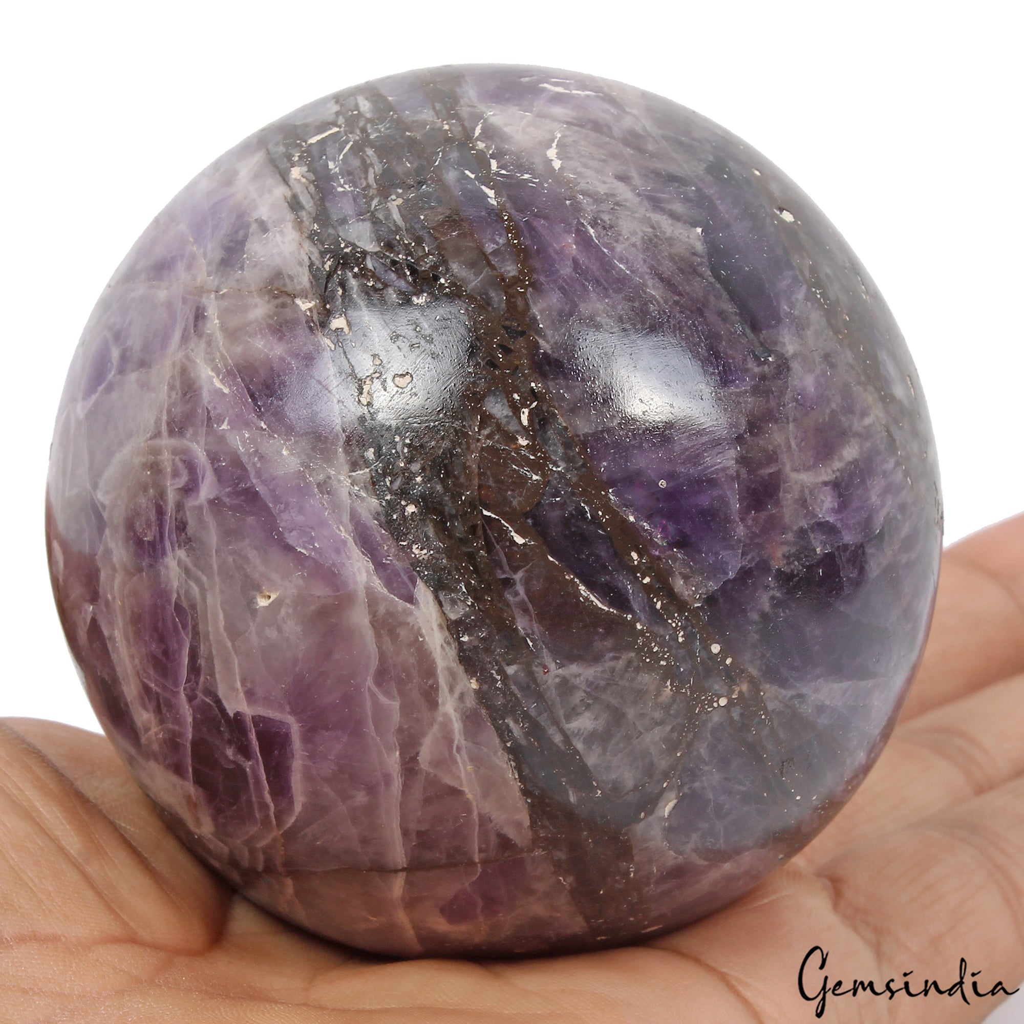 2580 Ct Natural Untreated Purple Amethyst Healing Crystal Mineral Gem With Stand