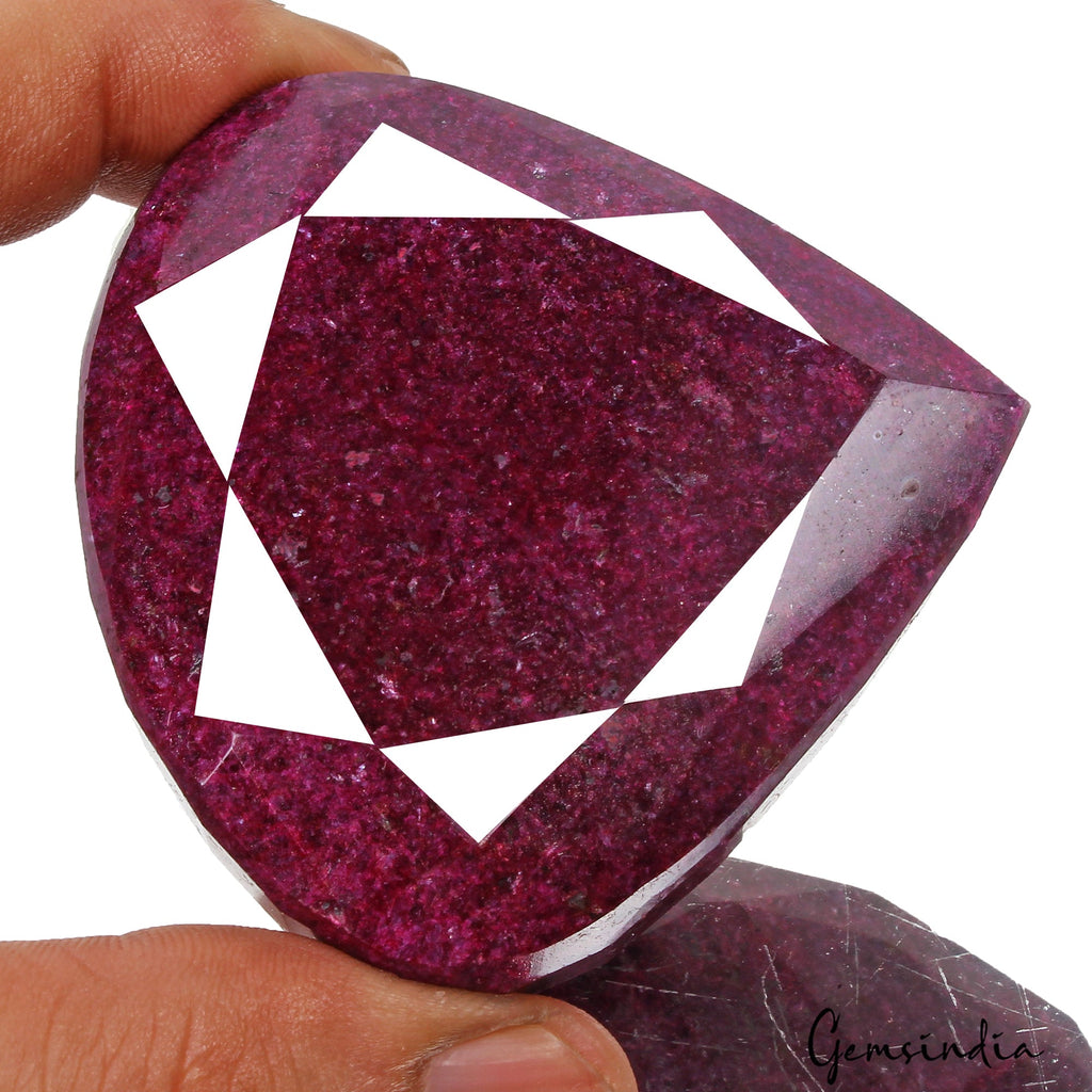 1350 Ct Natural Ruby Huge Size Pear Cut Earth Mined Loose Gems From Madagascar