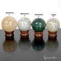 2050 Ct/4 Pcs Natural Untreated Multi Gems Healing Crystal Wholesale Gems Sphere