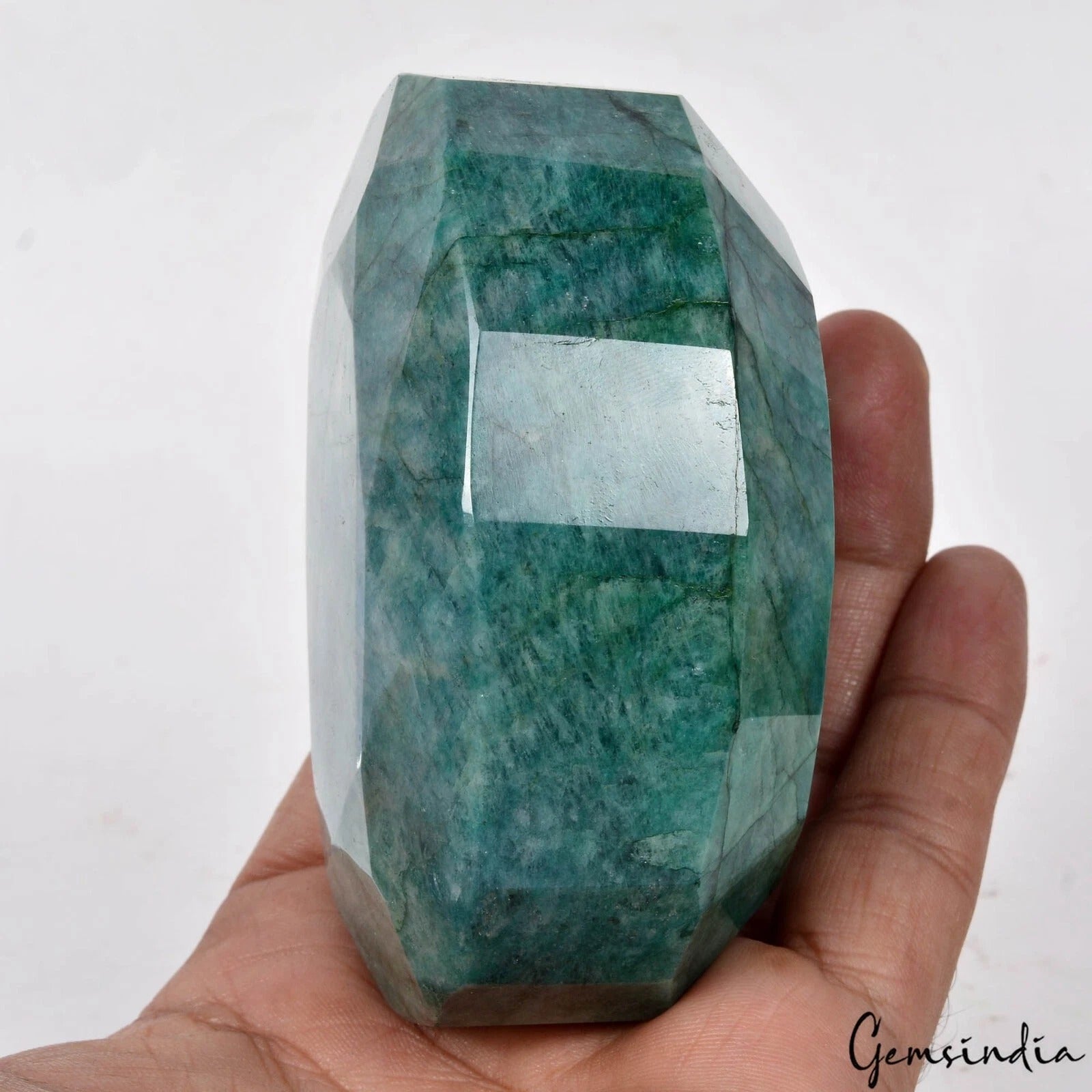 2385 Cts Natural Brazilian Green Blue Emerald Oval Faceted Huge Size Loose Gem