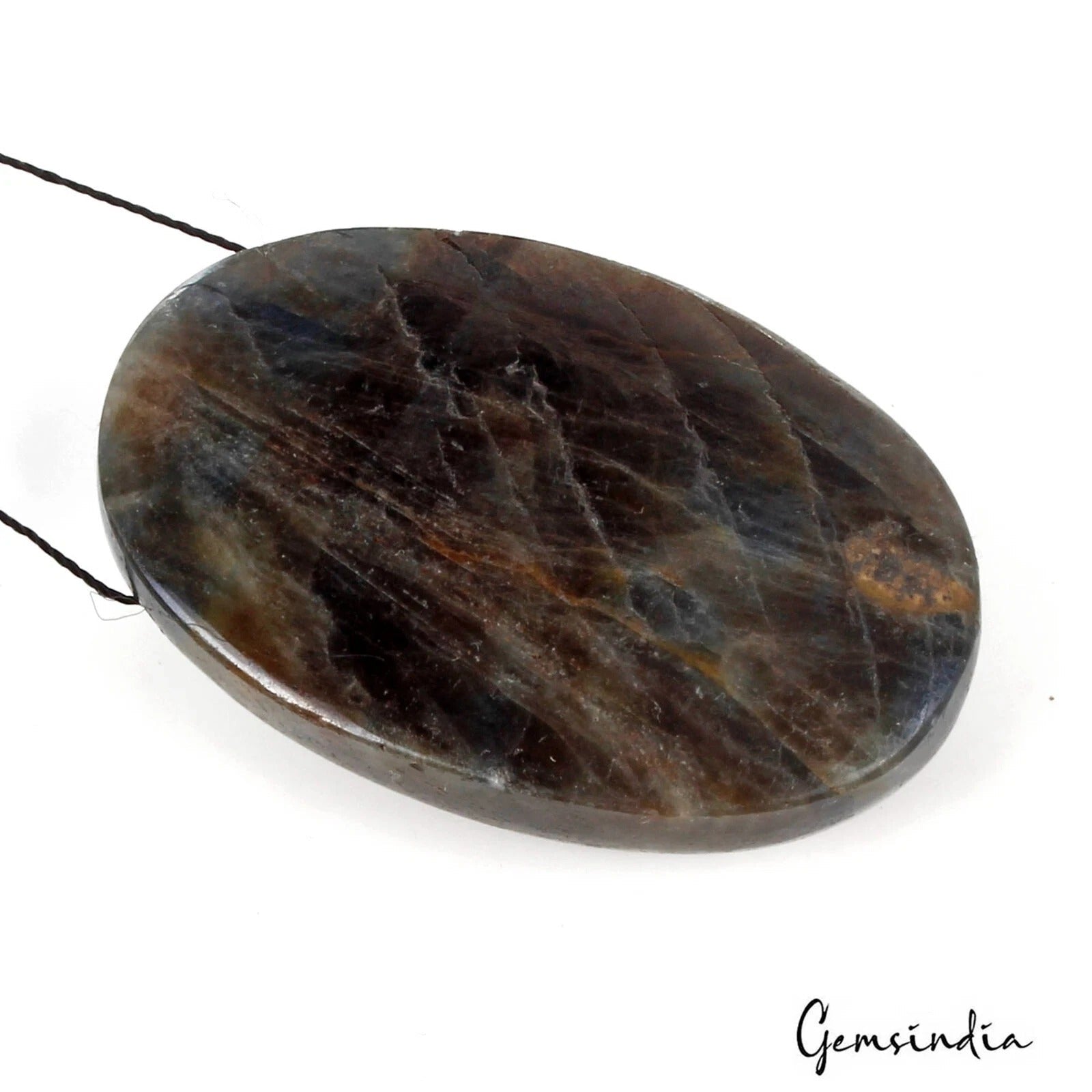 Certified 200 Cts Natural Untreated Blue Sapphire Oval Bead/Briolette Loose Gem
