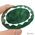 1740 Ct Natural Green Brazilian Emerald Oval Cut Earth Mined Huge Size Gemstone