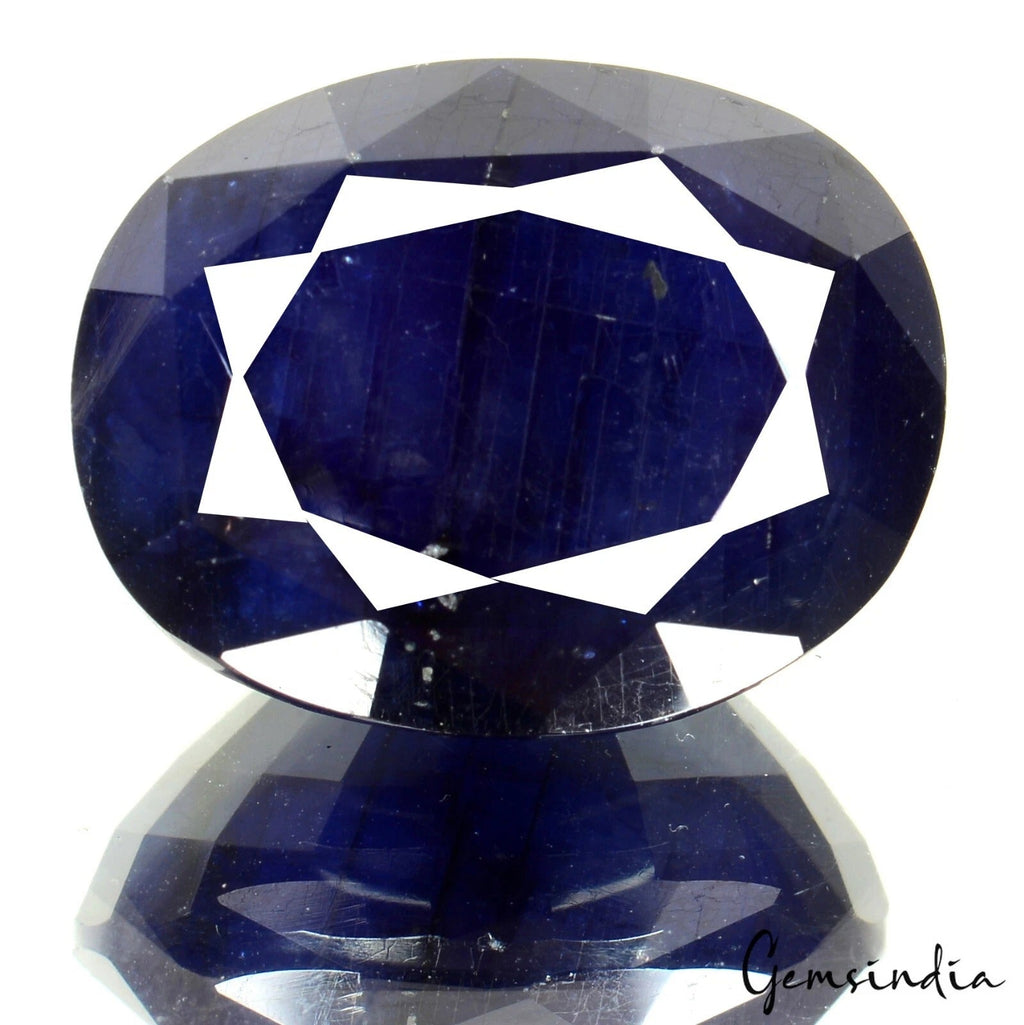 65.40 Cts Natural Blue Sapphire From Ceylon Oval Cut Loose AAA Grade Gemstone