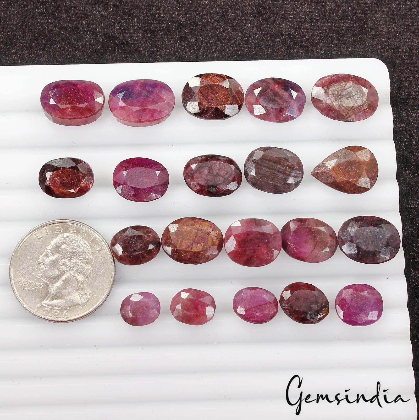 Natural Untreated Red Ruby Certified Lot 163.00Ct Mix Cut Loose Gems For Jewelry