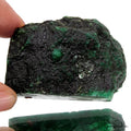 460 Ct Natural Green Rock Mineral Crystal Healing Emerald Uncut Raw Rough Gems