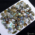 800 Ct Natural Untreated Multi Shine Labradorite Mix Cab Loose Gemstone Lot 77Pc