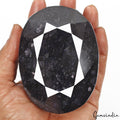 Museum Size 3540 Cts Natural African Dark Blue Sapphire Oval Cut Loose Huge Gem