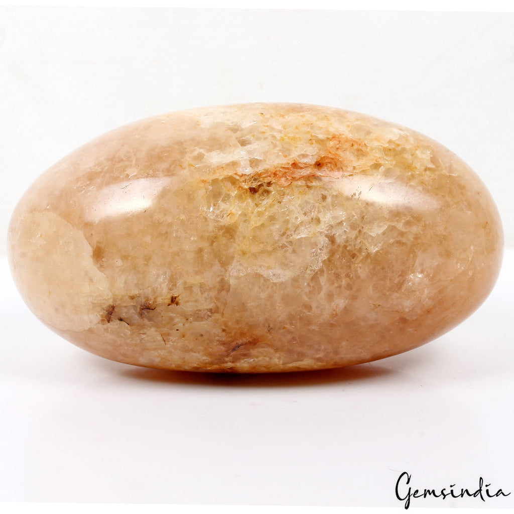 Natural 7.5 inch Aventurine Egg Healing Aura Spirit Chakra Stone Lingam 2.8 Kg