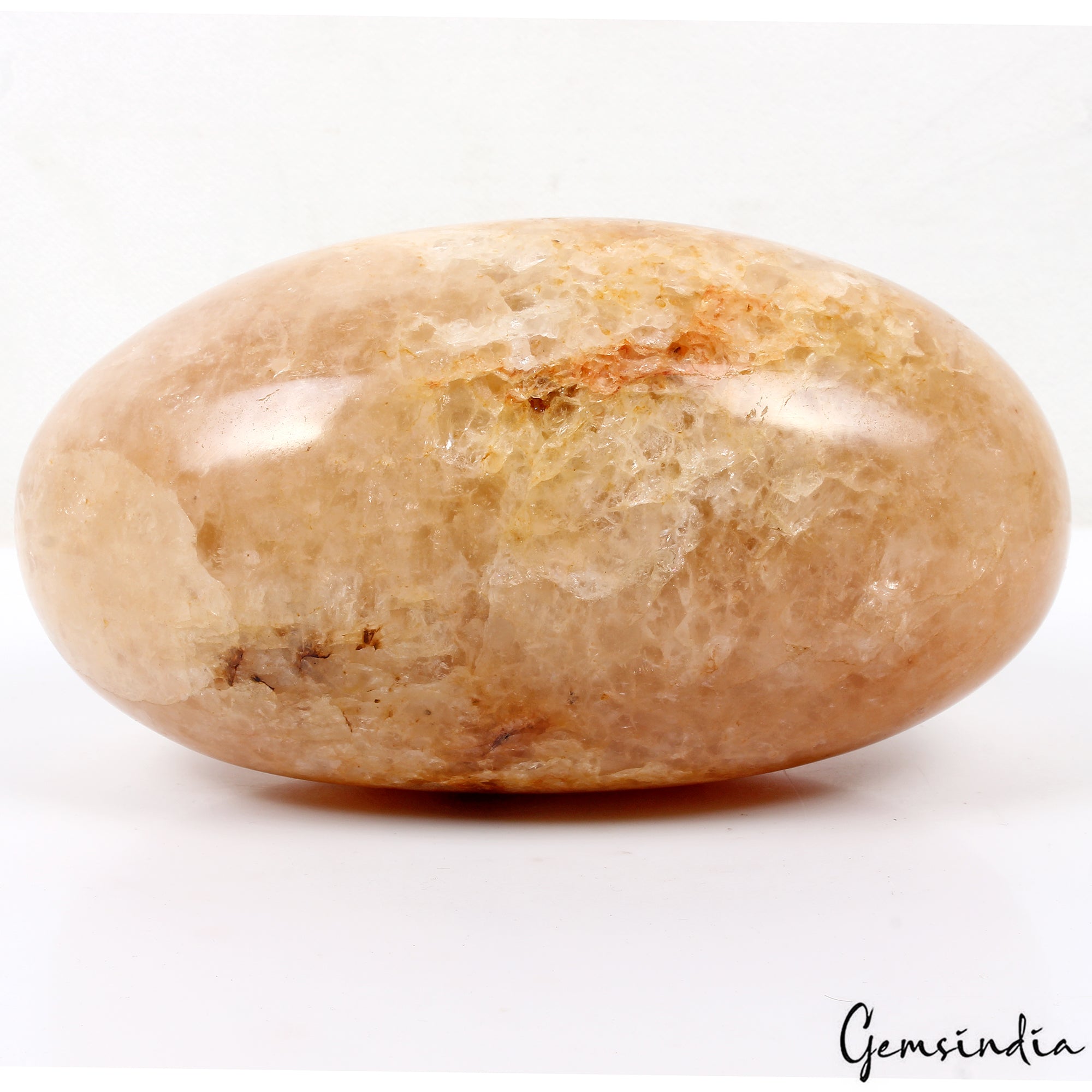 Natural 7.5 inch Aventurine Egg Healing Aura Spirit Chakra Stone Lingam 2.8 Kg