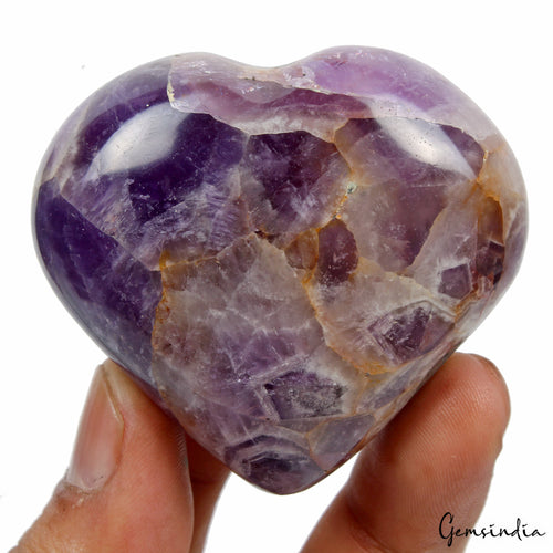 Amethyst Loose Gemstone, Untreated, Purple — 52x58x27 mm, 600 Ct