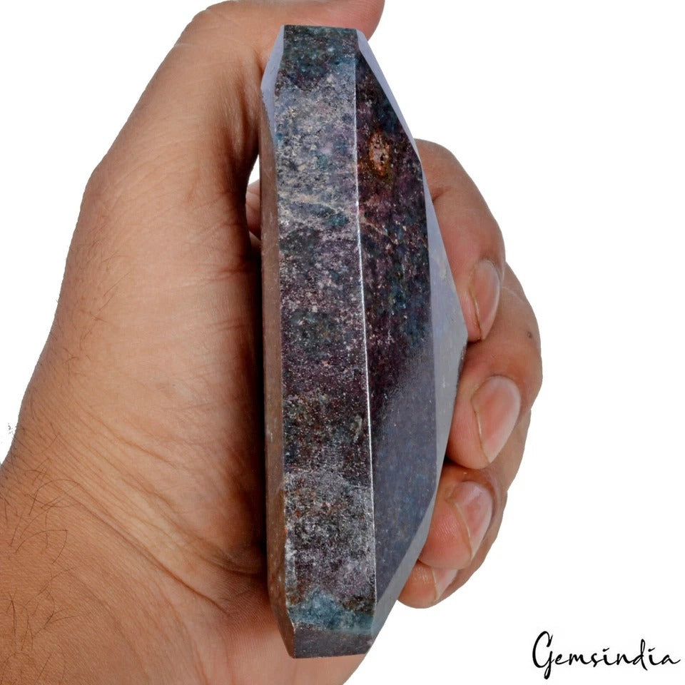 3100 Cts Natural Untreated Ruby Kyanite Octagon Cut Huge Museum Size Gemstone
