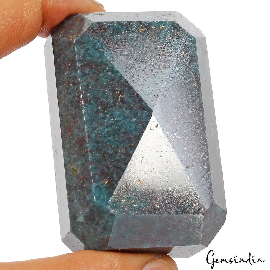 1580 Cts Natural Untreated Red Blue Ruby Kyanite Octagon Cut Loose Huge Gemstone
