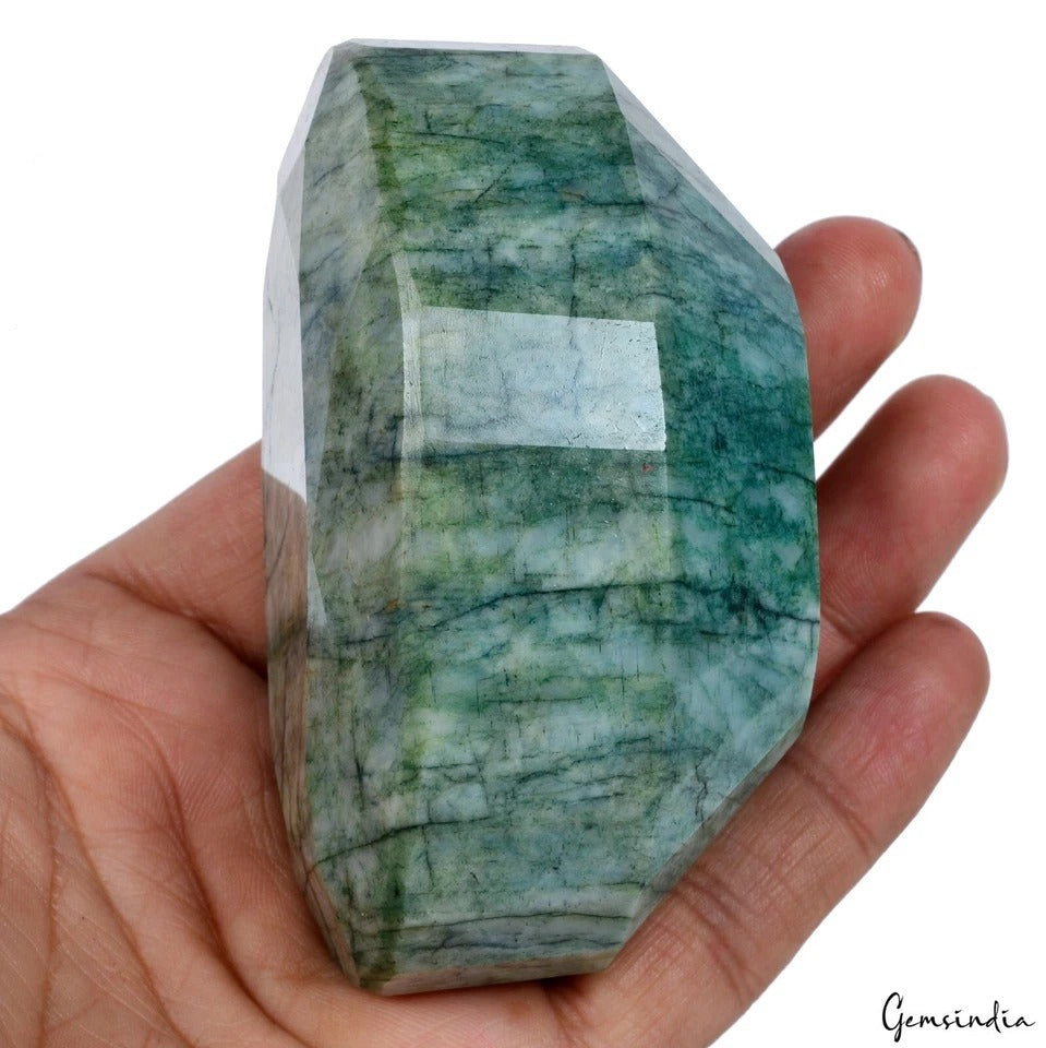 2060 Cts Natural Brazilian Green Emerald Oval Cut Loose Faceted Earth mined Gem