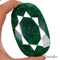 Certified 1300 Cts Natural Brazilian Bottle Green Emerald Oval Huge Loose Gems