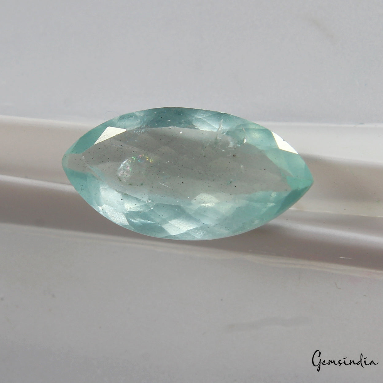 4.00 Cts Natural Stunning Blue Aquamarine Unheated Loose Marquise Cut Gemstone