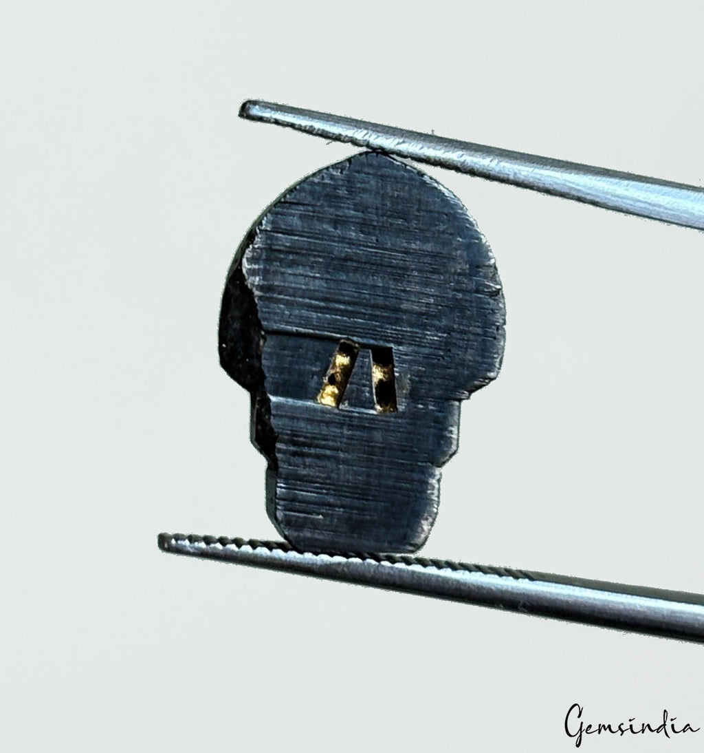 4.00ct Rare Skull Head Shape Fancy Black 100% Natural Earth Mined Loose Diamonds